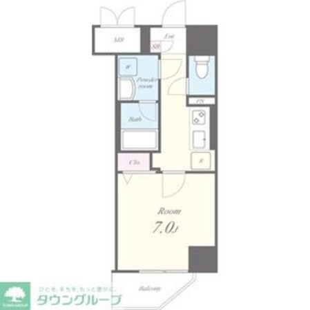 コートバスクの物件間取画像